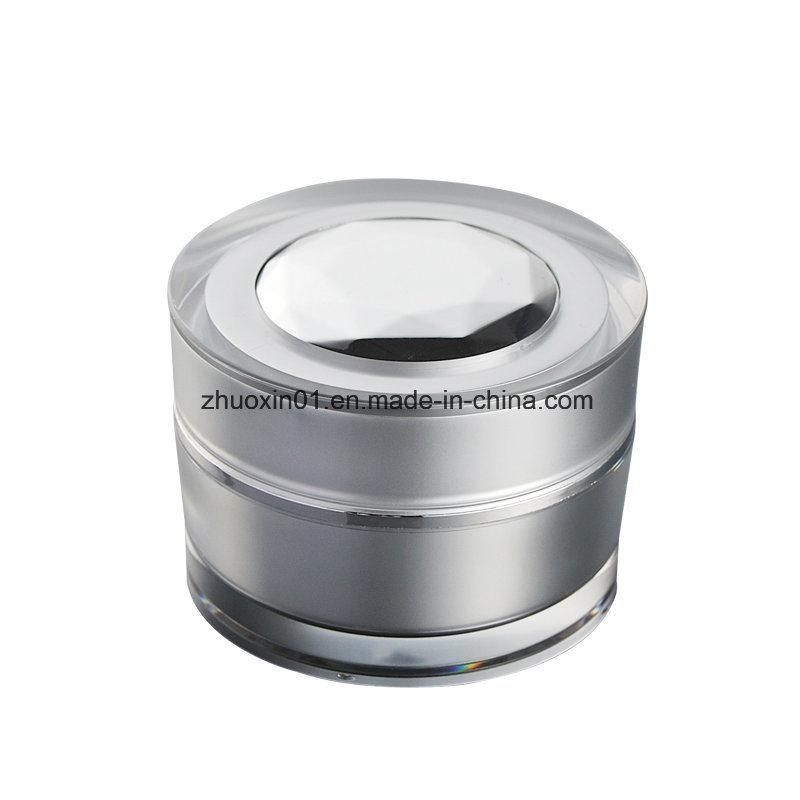Acrylic Plastic Various Sizes Whitening Cream Jar