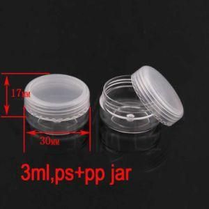 3G Empty Cosmetic Packaging Cream Jar