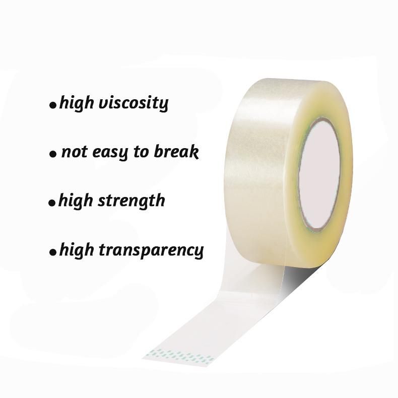 Jumbo Roll Wholesale Paper & Film Clear Adhesive BOPP Packing Tape