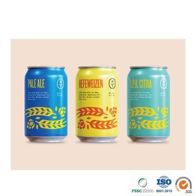 330ml Standard Environmental Customized Logo Printed Empty Aluminum Beverage Juice Can