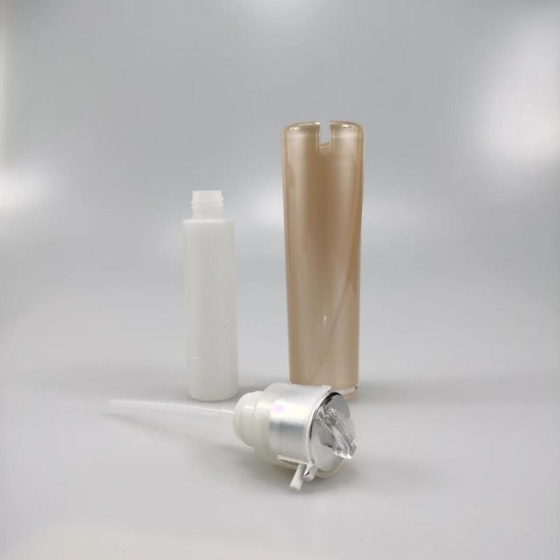 30ml 50ml Round Acrylic Emulsion Bottle Foundation Bottle Serum Spray Bottle for Essence