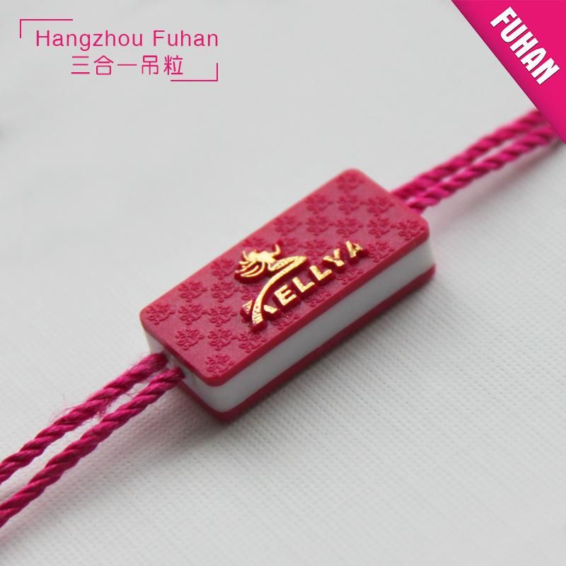 Red Yellow Color Engraved Plastic Seal Tags