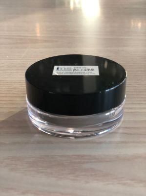 Round Loose Powder Case Container Packaging Jar with Nylon Mesh Sifter