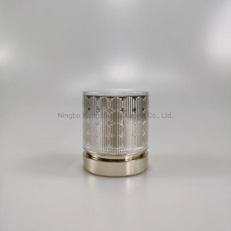 15g 30g 50g Top Sale Round Empty 10ml Cream Jar with Frosted Plastic Jar with Aluminum Lid