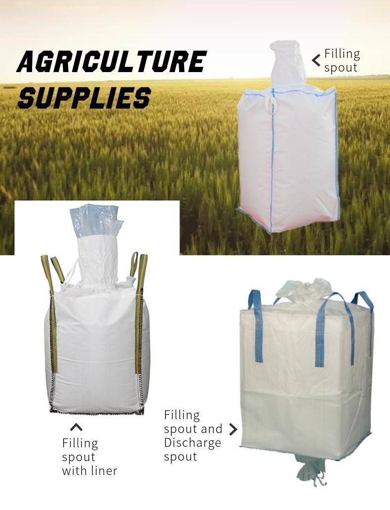 FIBC [Sales] Food Plastic Package Big Bag Jumbo 1000kg