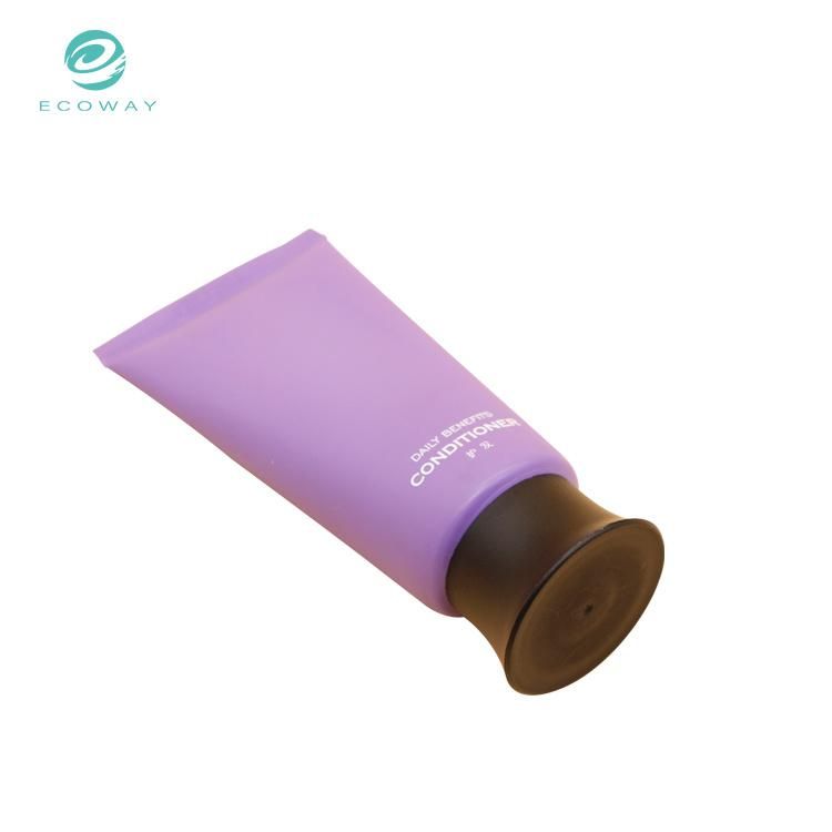 High Quality Hair Conditioner Plastic PE Cosmetic Tube with Doctor Cap