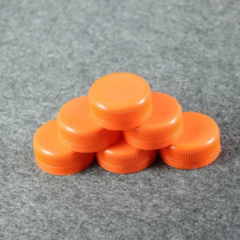 Hot Selling 38mm Plastic Caps Orange Colors for Bottle