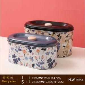 Tin Metal Tin Box Flower Design Metal Tin Boxes