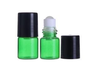 2ml 3ml 5ml 10ml Amber Glass Bottle Botellas for Perfume Essential Oils Cosmetic Jars Empty Roller Bal on Bottles