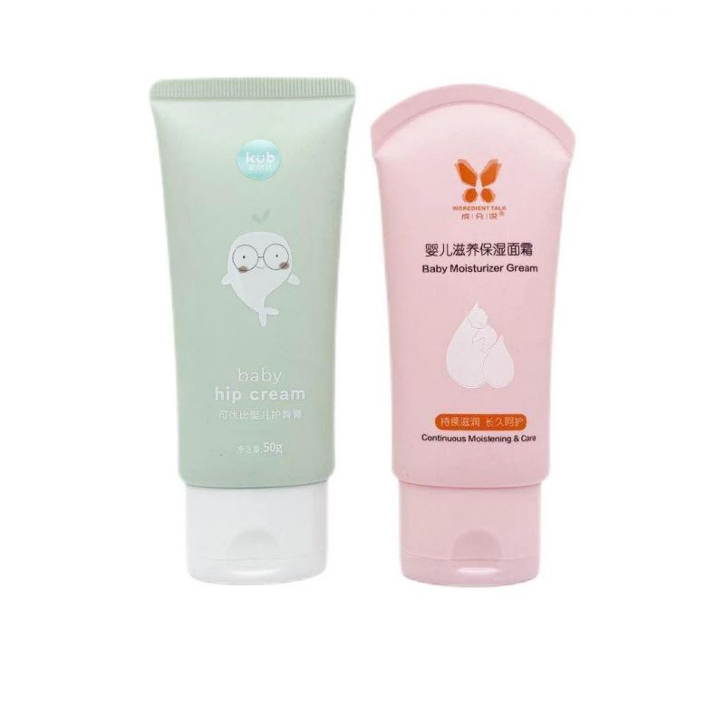 Customized Hand Cream Squeeze Soft Tubes 10ml to 200ml Eco Friendly Sugarcane Biodegradable Hand Cream Tube