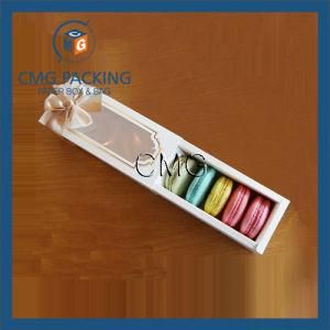 White Card Macaron Packing Gift Box (CMG-PCB-010)