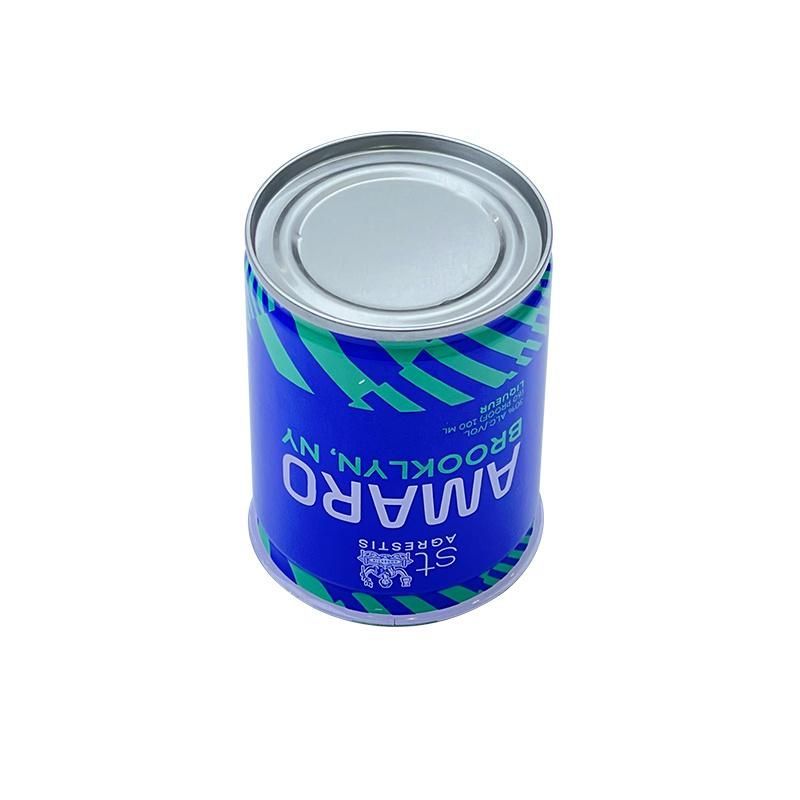 571# Customization Printed Empty Mini Box Small Food Can for Juice Beverage Food Packing