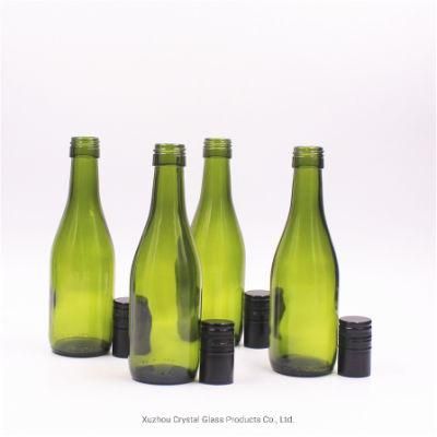 Green Wine Bottles, 750 Ml Capacity, with Any Capper &amp; Caps