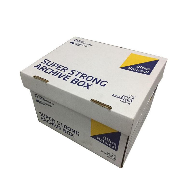 Durable Heavy Duty Cardboard Archive Box