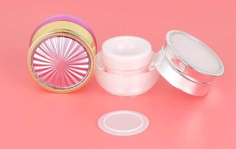 5g 10g Luxury Plastic Cream Jar for Cosmetic