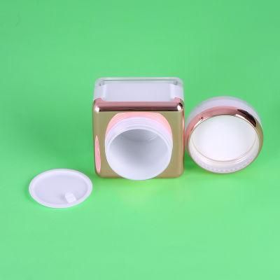 50g 50ml Elegant Luxury Empty Plastic Jar for Skin Care Cosmetics Container
