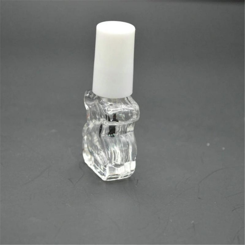 New Style Glass Bear Shaped Nail Polish Bottles