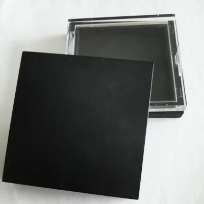 Square Empty Plastic Pressed Powder Cosmetic Packaging