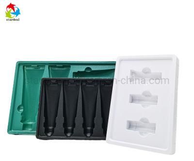 Eco Friendly Custom PS Cosmetic Plastic Blister Insert Tray