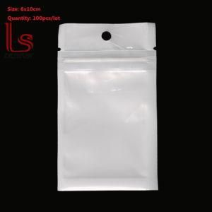 Multi Sizes Retail Packaging Poly Bag Zip Package Hang Hole