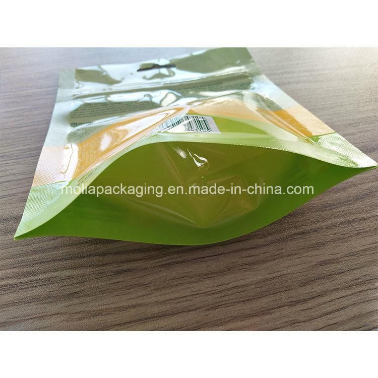 Custom Matte Plastic Bags/Stand up Pouch with Zipper for Dog Food 80g Bags with High Quality