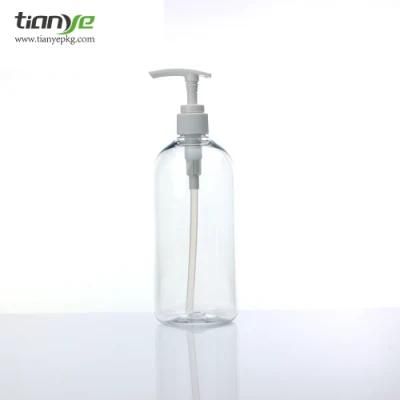 500ml Cylinder with Round Shoulder Shampoo/Shower Gel/ Detergent Pet Bottle
