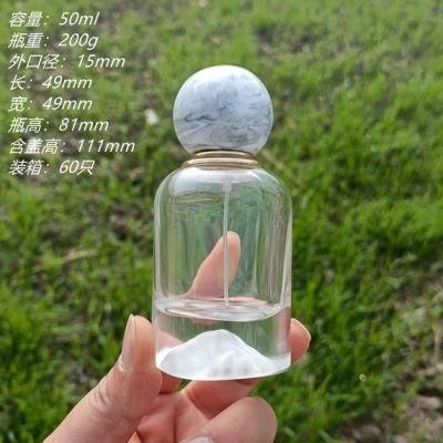 50ml Crimp Refillable Glass Spray Bottle Empty Atomizer Perfume Bottles Luxury Perfume Bottles