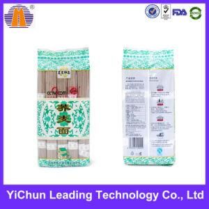 Customized Noodles Packaging Windowed Back Seal Packaging Bag