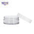 Recycle Best Selling OEM/ODM Crystal Clear Facial Lotion Container Jars