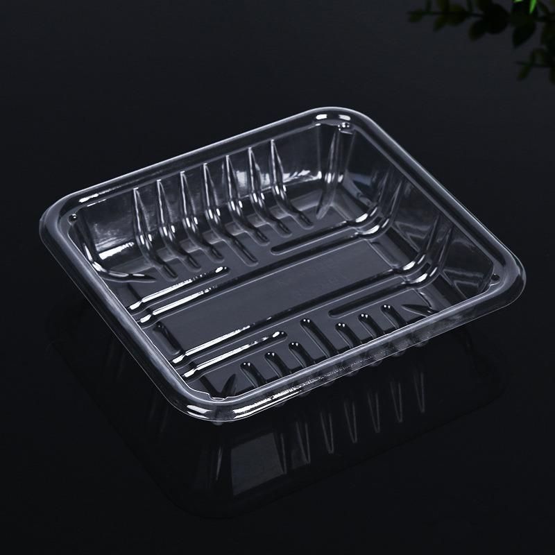 Custom Transparent Plastic BOPS Food Container Packaging Box