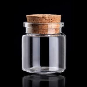 Food Grade Clear Food Storage Borosilicate Glass Jar with Lid for Honey