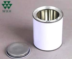 3L Round Paint Can Tinplate Container for Coating, Poly Putty Loading