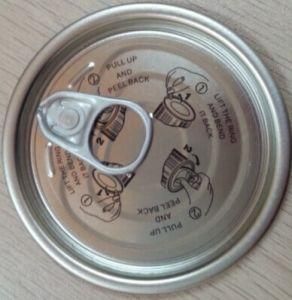 Y214 (69.9mm) High Quality of Tin Eoe for Fish Canned Lids