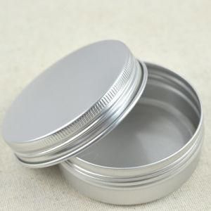 2oz Silver Aluminum Can with Screw Lid