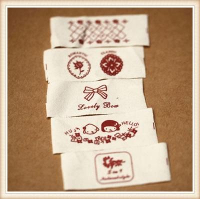 Custom Cut Garment Polyester Woven Labels