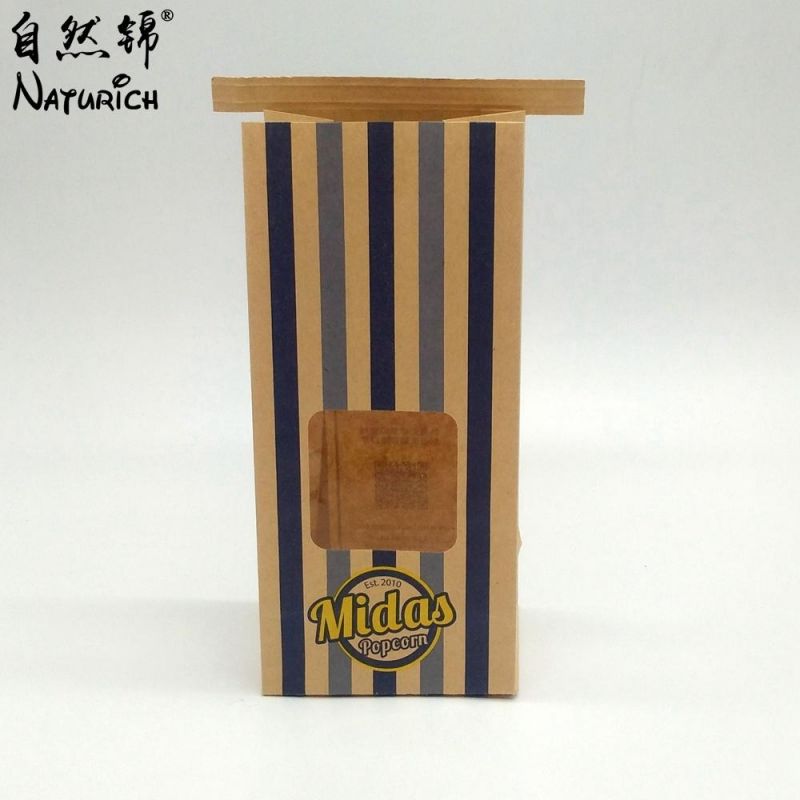 Eco-Friendly Cookie Paper Bag Kraft Bag Food Packaging Paper Bag