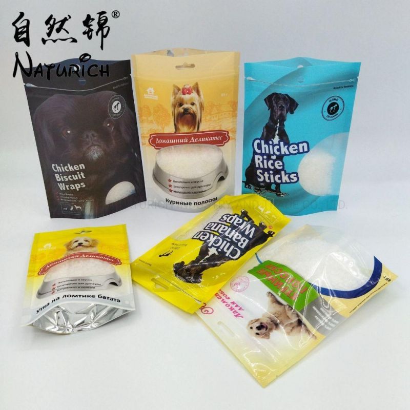 Stand up Pouch Pet Treat Packaging Bag