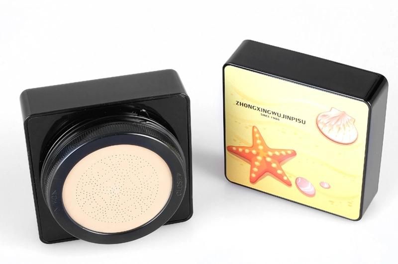 Wholesale New Design Empty Compact Powder Cosmetic Air Bb Cushion Foundation Case with Mirror