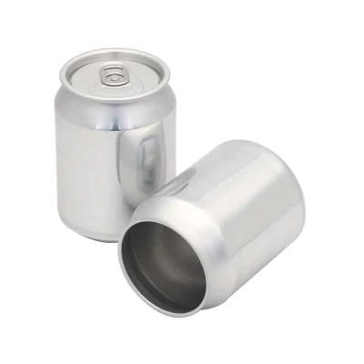 250ml Stubby Environmental Blank Customized Logo Printed Empty Aluminum Beer Can