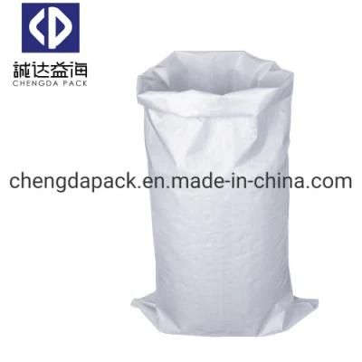 Customized PP Woven Plastic Horse Feed 25kg 50kg Different Color PP Woven Transparent Sheet Packaging Bags