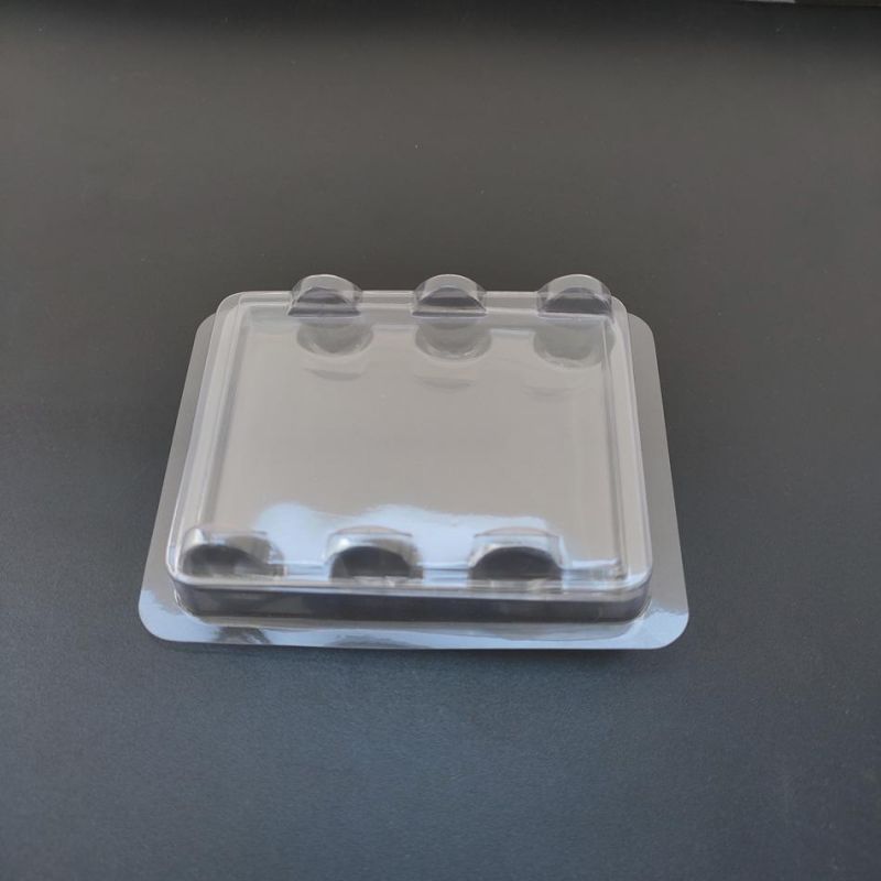 Plastic upper and down  Set Box Custom Cosmetic Packaging Tray