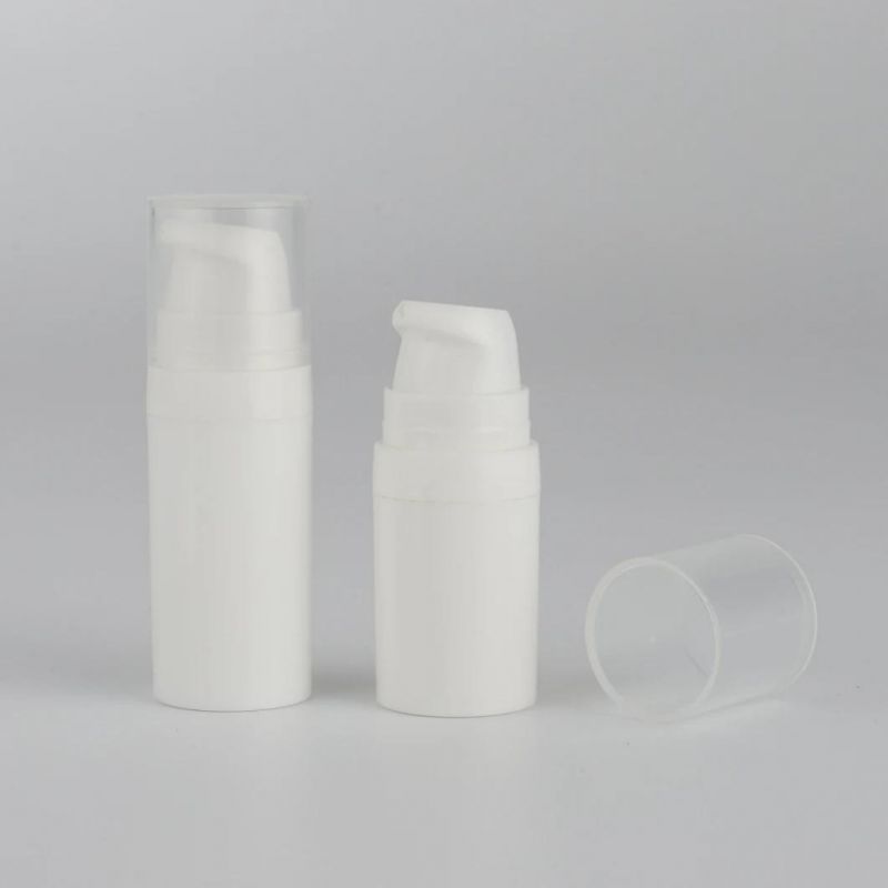 in Stock 5ml 10ml 15ml 20ml Atomizer White Head Mist Airless Spray Bottle Packaging Cosmetic Airless Pump Bottle