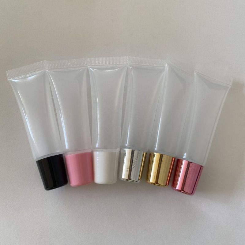 Manufacturer Custom Clear Lip Gloss Soft Tube Lip Gloss Tubes