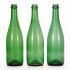 Vista Stock 750ml Emerald Green Transparent Antique Green Wine Champagne Glass Bottle with Cork Top