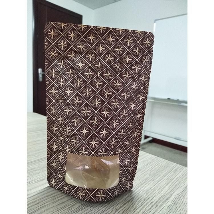 Brown Kraftpaper Reclosable Plastic Bags