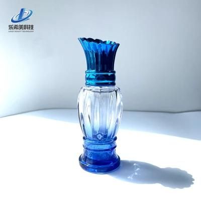 Perfume Package Skin Care Glass Bottle with Color and Design 50ml