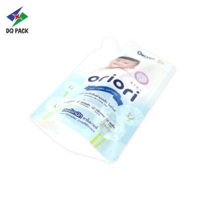 Dq Pack Custom Printed Mylar Bag Custom Logo Packaging Mylar Bag Special Shape Stand up Pouch for Laundry Detergent Packaging