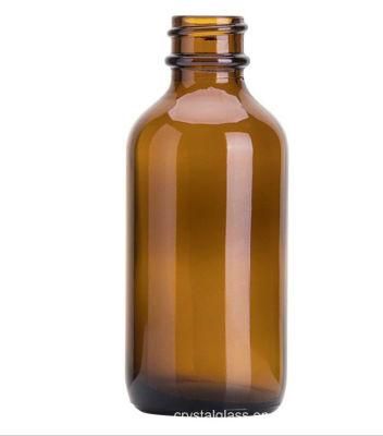 20 Oz Amber Glass Essential Oil Bottles Glass Cosmetic Sub Bottling Clear Glass Dropper Bottles 60ml