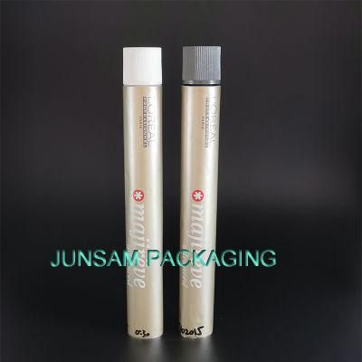 Cosmetic Collapsible Coloring Dye Cream Aluminum Tube China Supplier Empty Container Offset Printing Price