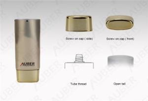 D25mm Gold Oval Foundation Tube Container Cosmetic Packaging Tube